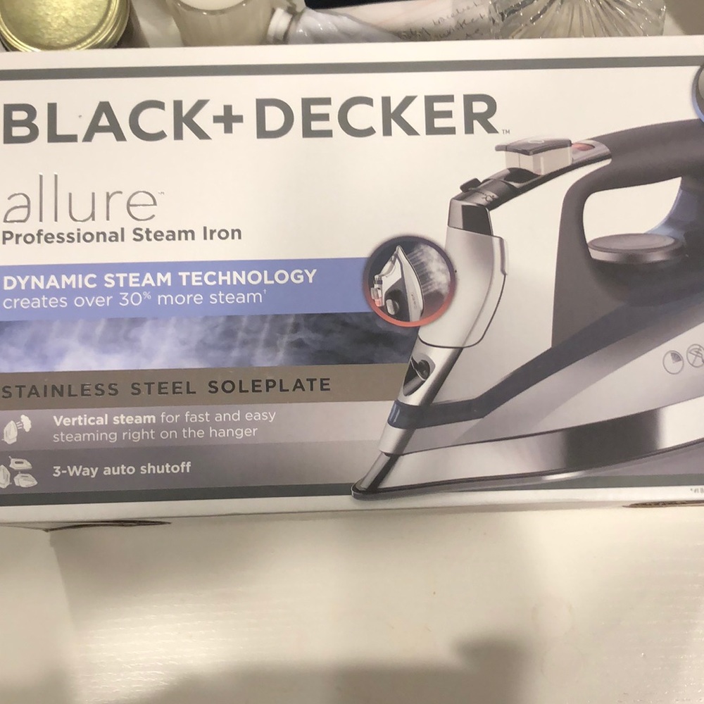 Black + Decker Brand New Iron!